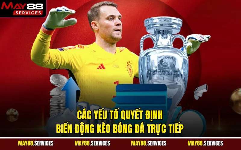 Các yếu tố quyết định biến động kèo bóng đá trực tiếp