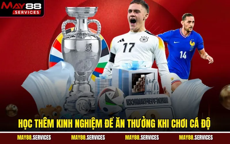 Học thêm kinh nghiệm để ăn thưởng khi chơi cá độ