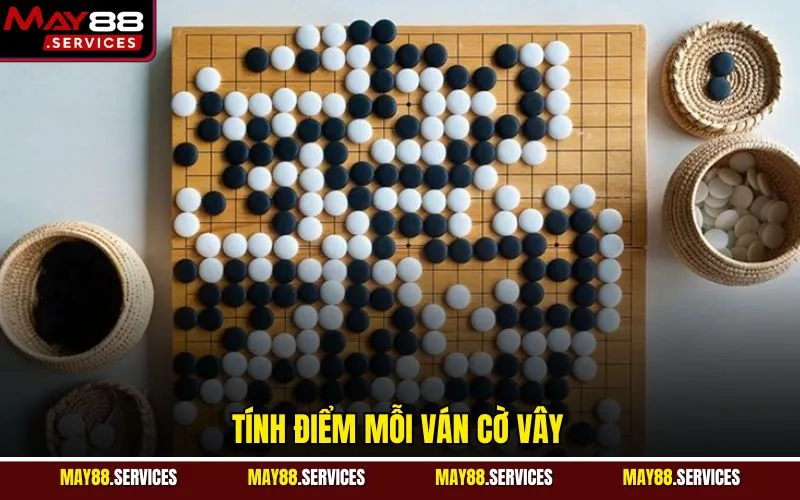 Tính điểm mỗi ván cờ vây